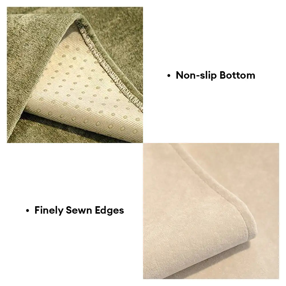 Cloud Fleece Anti-Slip One-Piece Recliner Chair Cover