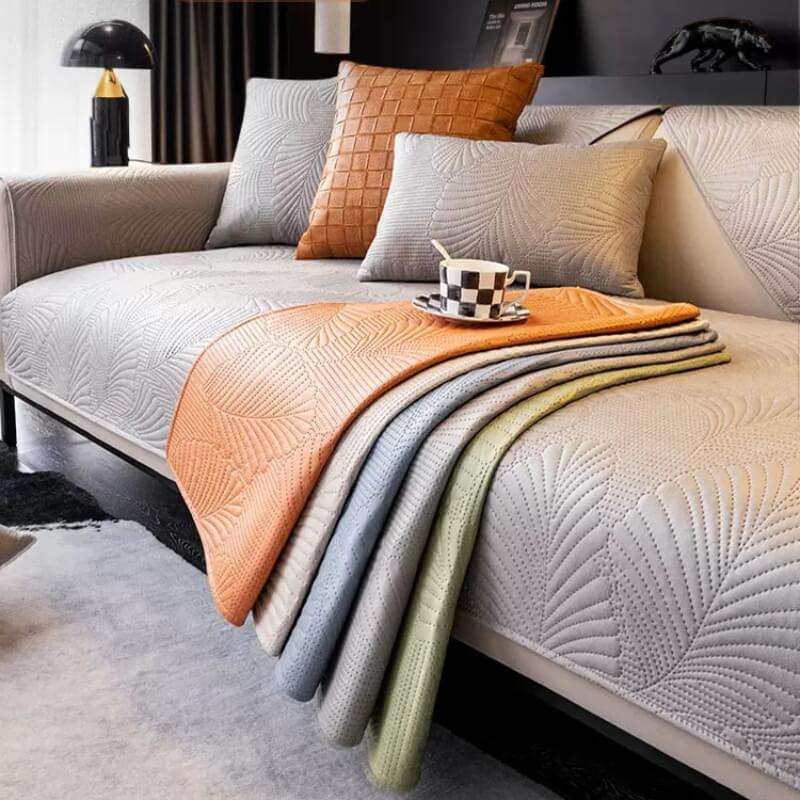 Comfort Deluxe Scratch-Resistant & Waterproof Sofa Protector Couch Cover