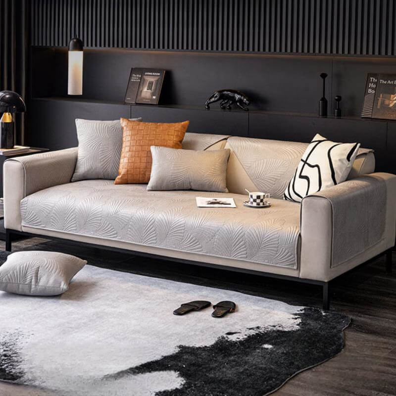 Comfort Deluxe Scratch-Resistant & Waterproof Sofa Protector Couch Cover