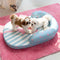 Cooling Breathable Neck Support Orthopedic Dog Bed - Bow