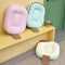 Cooling Ice Silk Heat Absorbing Dog Calming Bed Pet Bed - Ice Cream