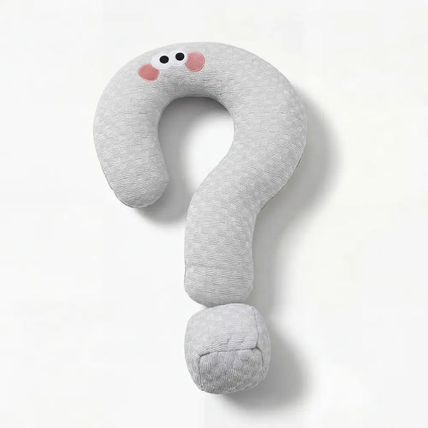 Cooling Ice Silk Question Mark Pillow