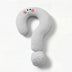 Cooling Ice Silk Question Mark Pillow