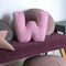 Corduroy Soft Hugging Letter Sofa Pillow