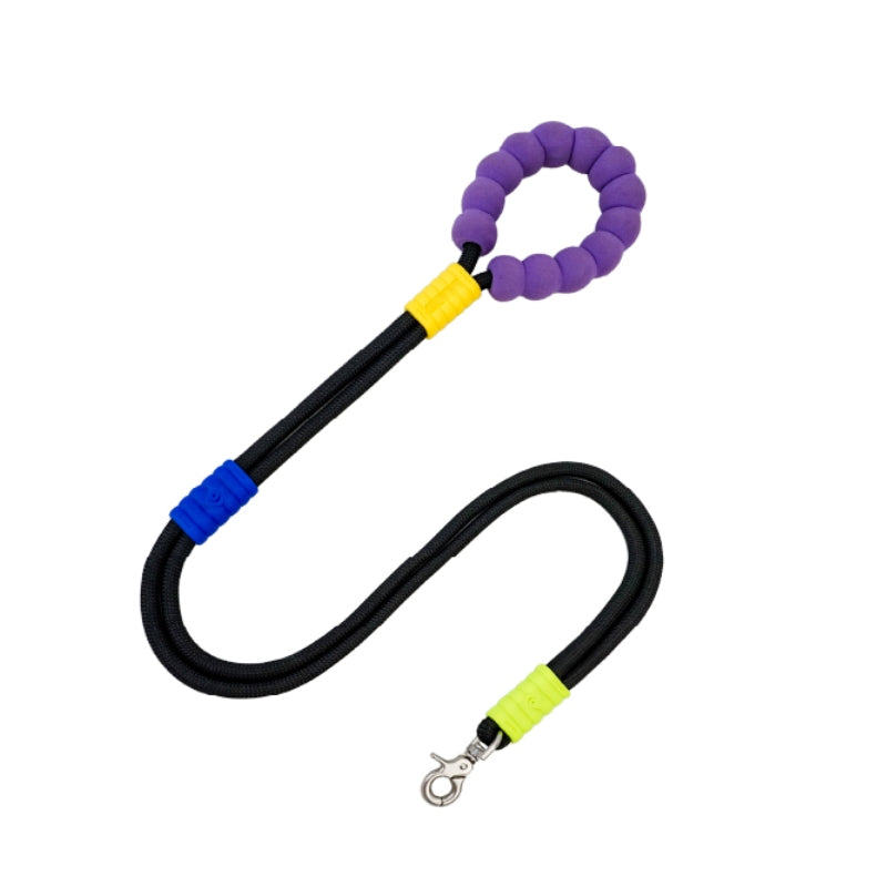 Cotton Candy Dual-Section Braided Dog Walking Leash