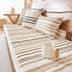 Cozy Chenille Striped Plush Sofa Protector Pet Mat Non-slip Couch Cover
