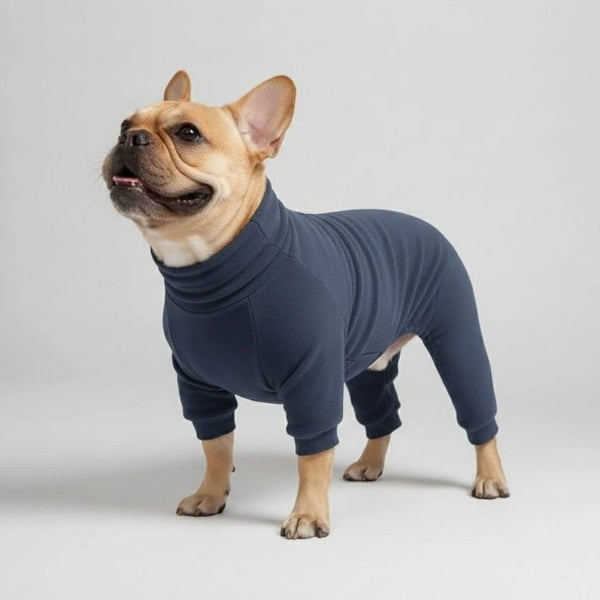 Cozy Fleece Dog Pajamas - Perfect Sleepwear for Large Dogs