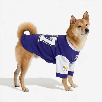 Crew Neck Breathable Washable All Breed Dog T-Shirt