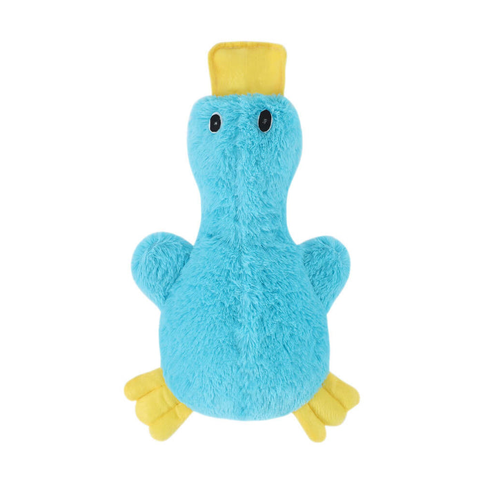 Cute Duck Plush Toy With Squeaker Dog Chew Toy - FunnyFuzzy