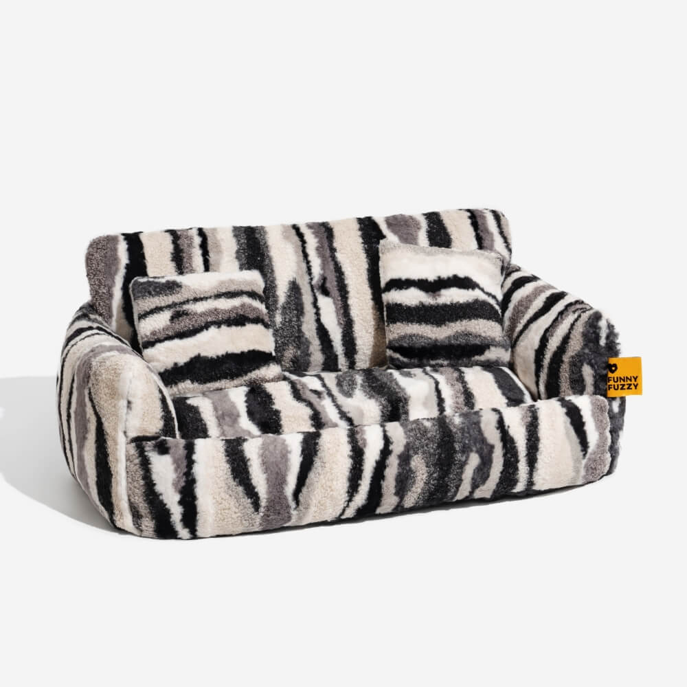 Canapé-lit douillet extra large pour chien et chat Nordic Fluffy