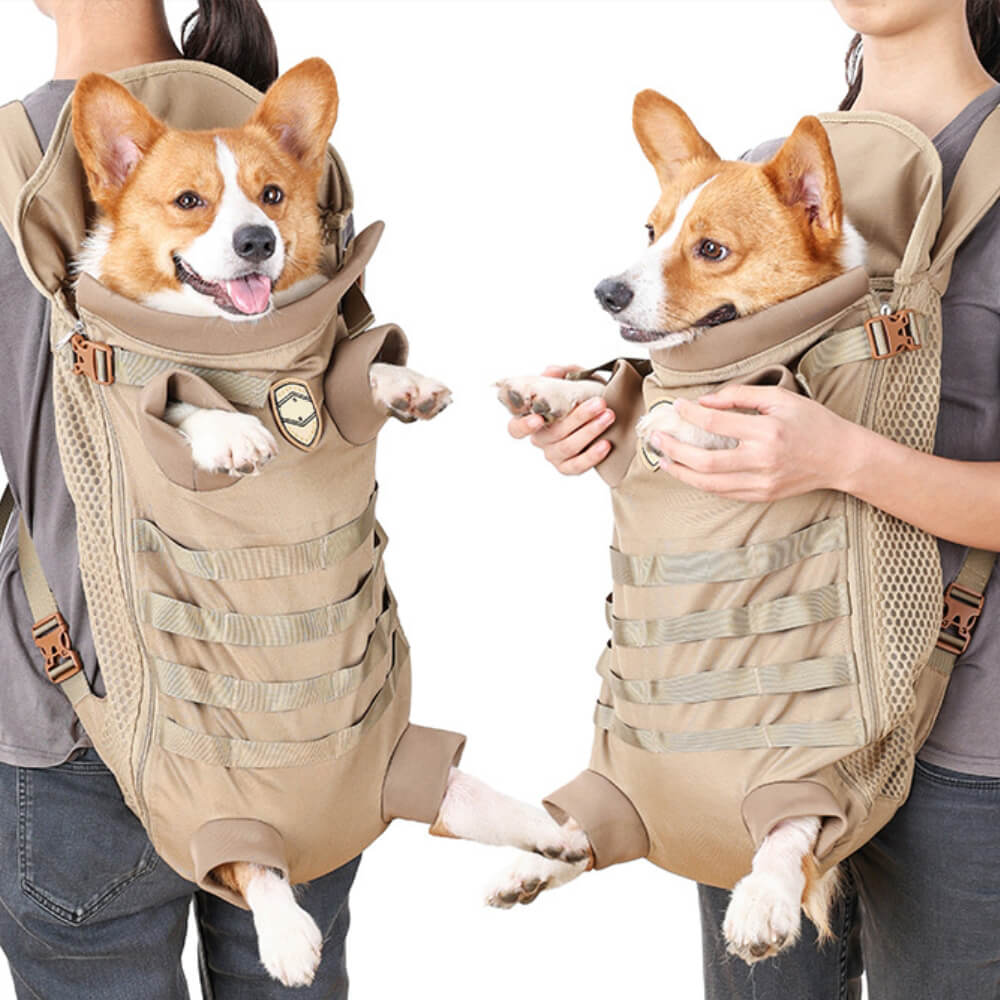 Dog Breathable Tactical Carrier Backpack