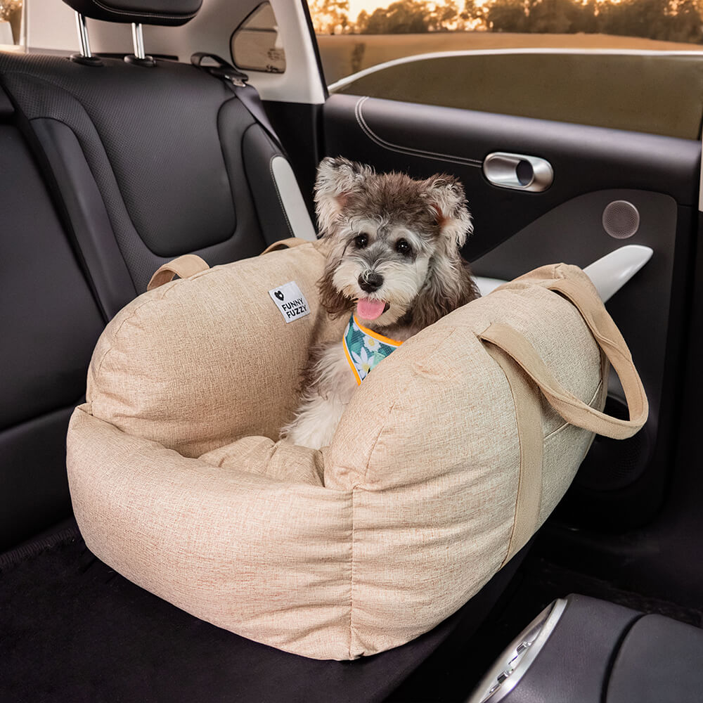Dog Car Seat Bed - First Class - FunnyFuzzy