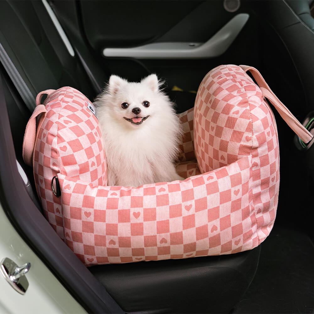 Lit de siège d'auto pour chien - Première classe