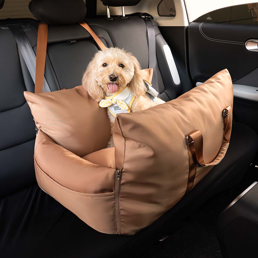 Toozey Siège d'auto pour chien de petite et moyenne taille, siège auto  rehausseur pour chien avec côtés robustes, imperméable, antidérapant, siège  auto pour chien pour siège avant arrière, extrêmement : :  Animalerie