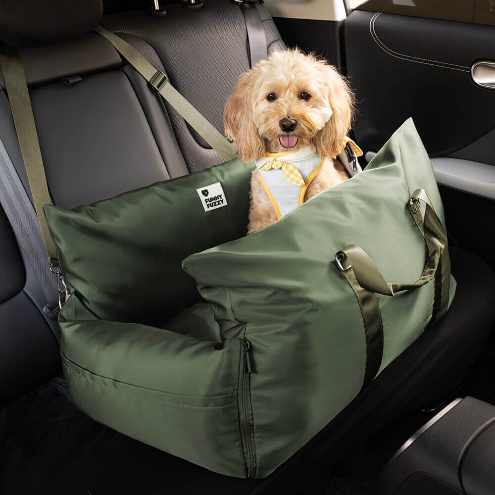 Waterproof Dog Car Seat Bed First Class