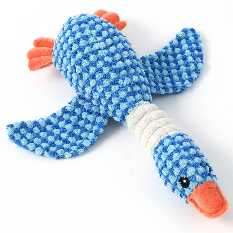 Dog Chew-Resistant Toy with Squeaker - Bird