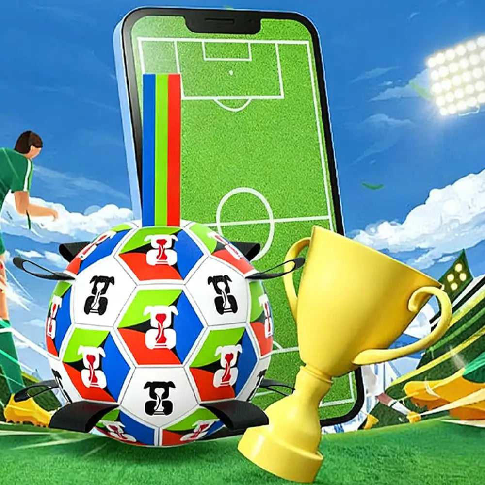 Dog Soccer Ball with Straps Interactive Toy
