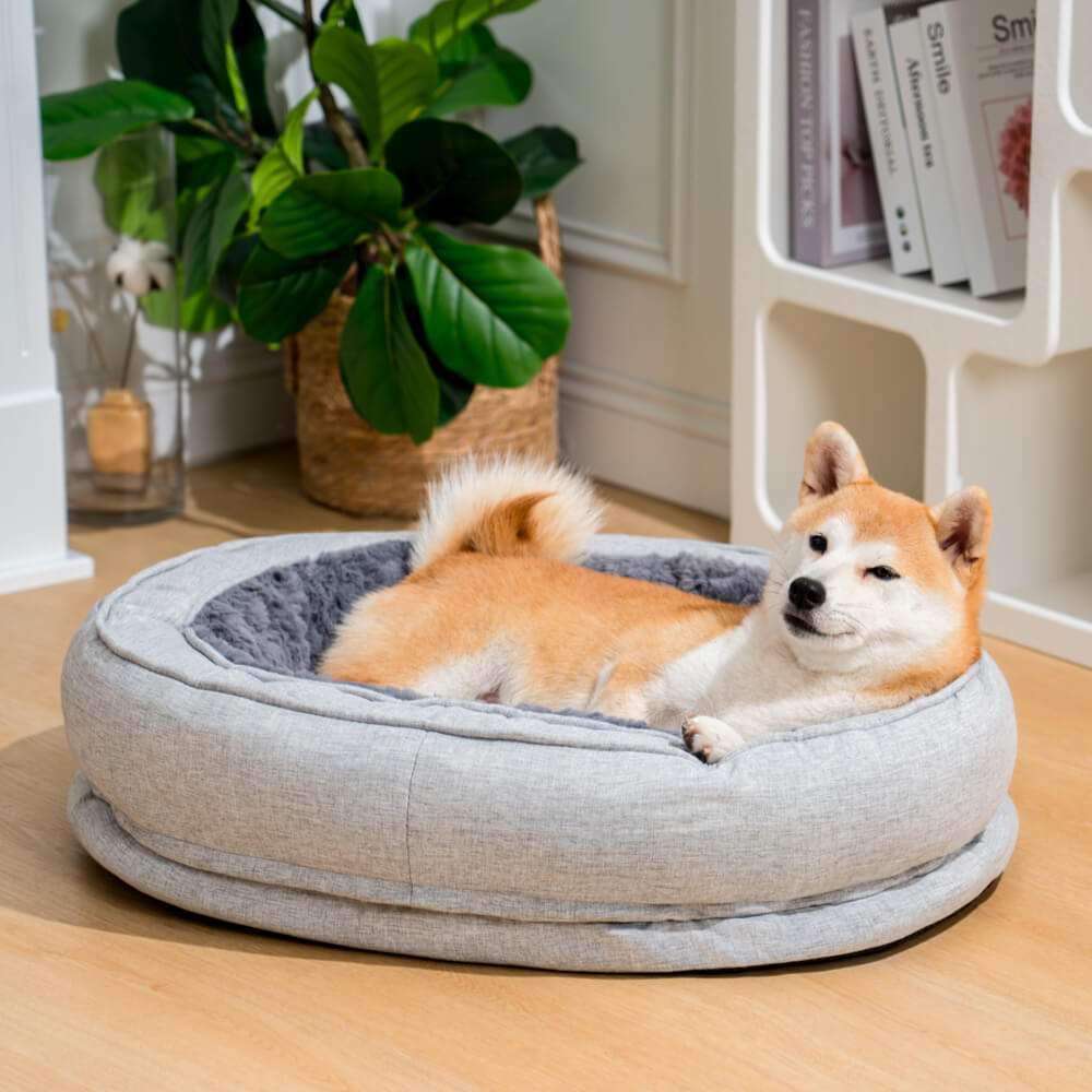 Donut Fluffy Orthopedic Dog Bed