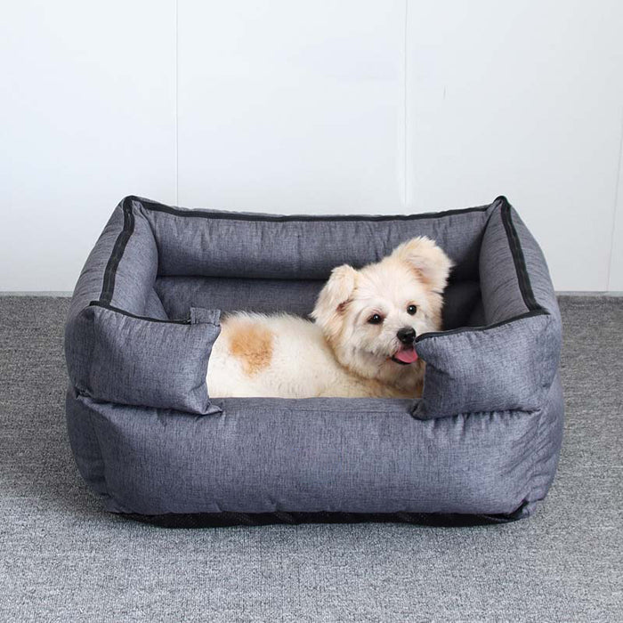 Double Layered Pet Bed Dog BedFunnyfuzzy