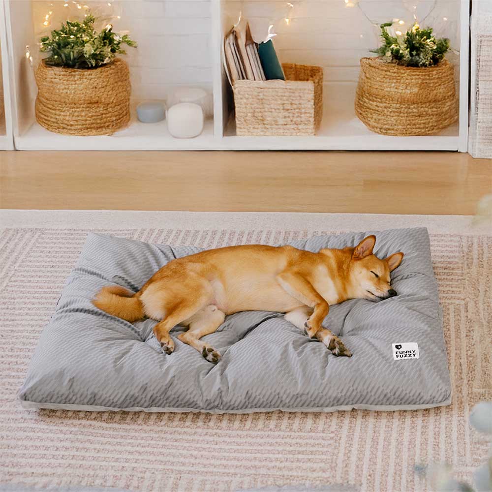 Dual-Sided Cozy Plush Washable Calming Dog Mat