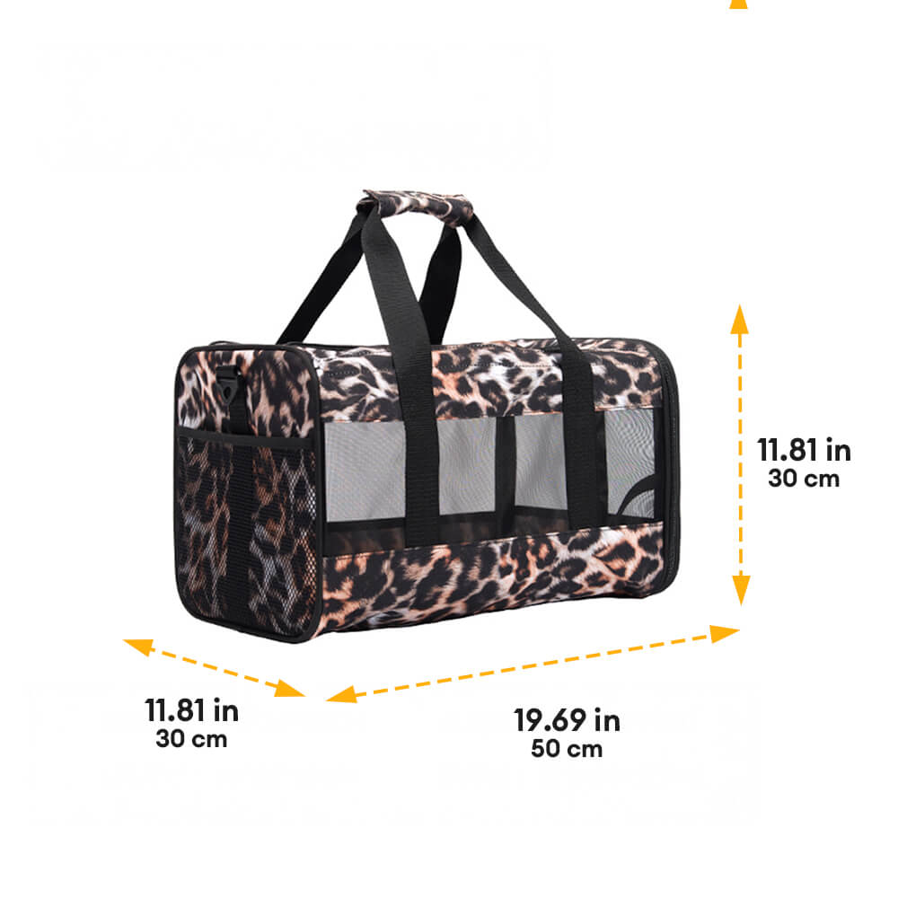 Breathable Mesh Foldable Lightweight Travel Dog & Cat Carrier Bag