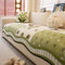 Chenille Scratch-resistant Fabric Pastoral Style  Irregular Shaped Non-slip Couch Cover