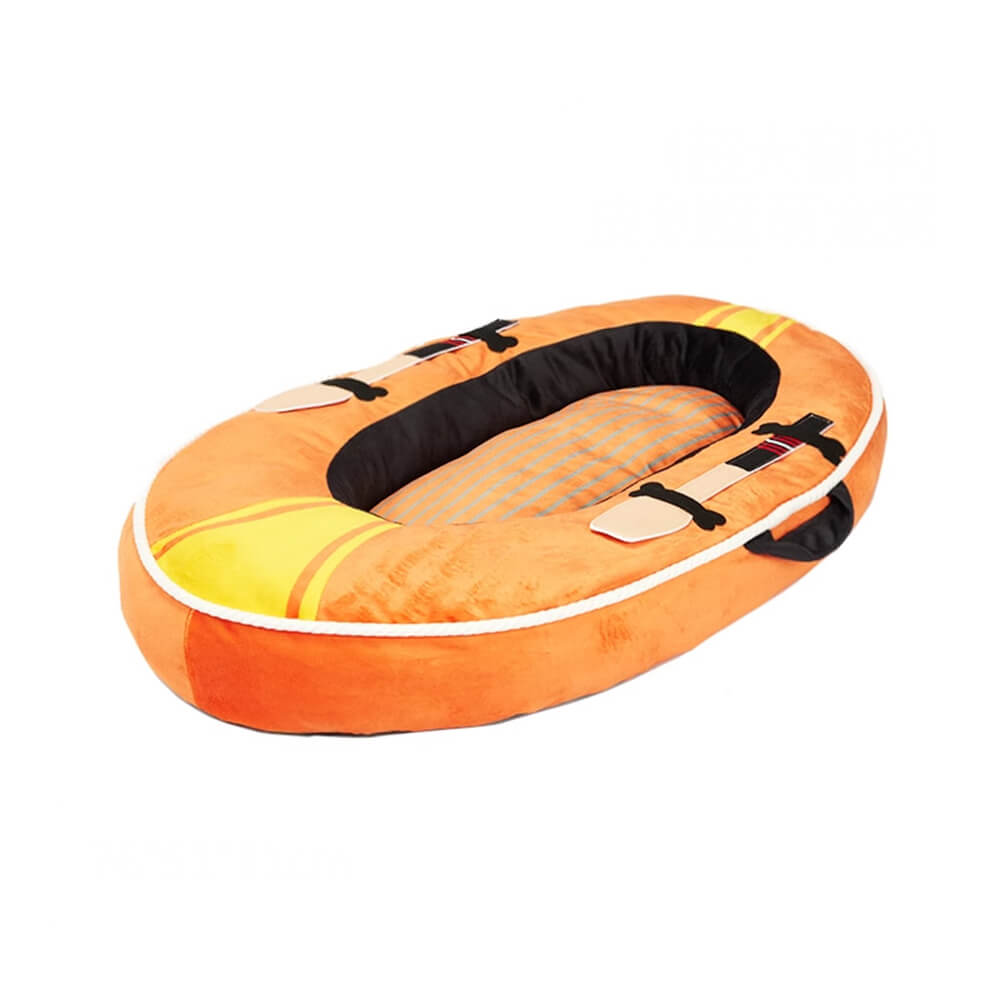 Deluxe Spacious Pirate Ship Soft Washable Dog & Cat Bed