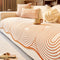 Modern Lines Chenille Artistic Sofa Protector Irregular Couch Cover