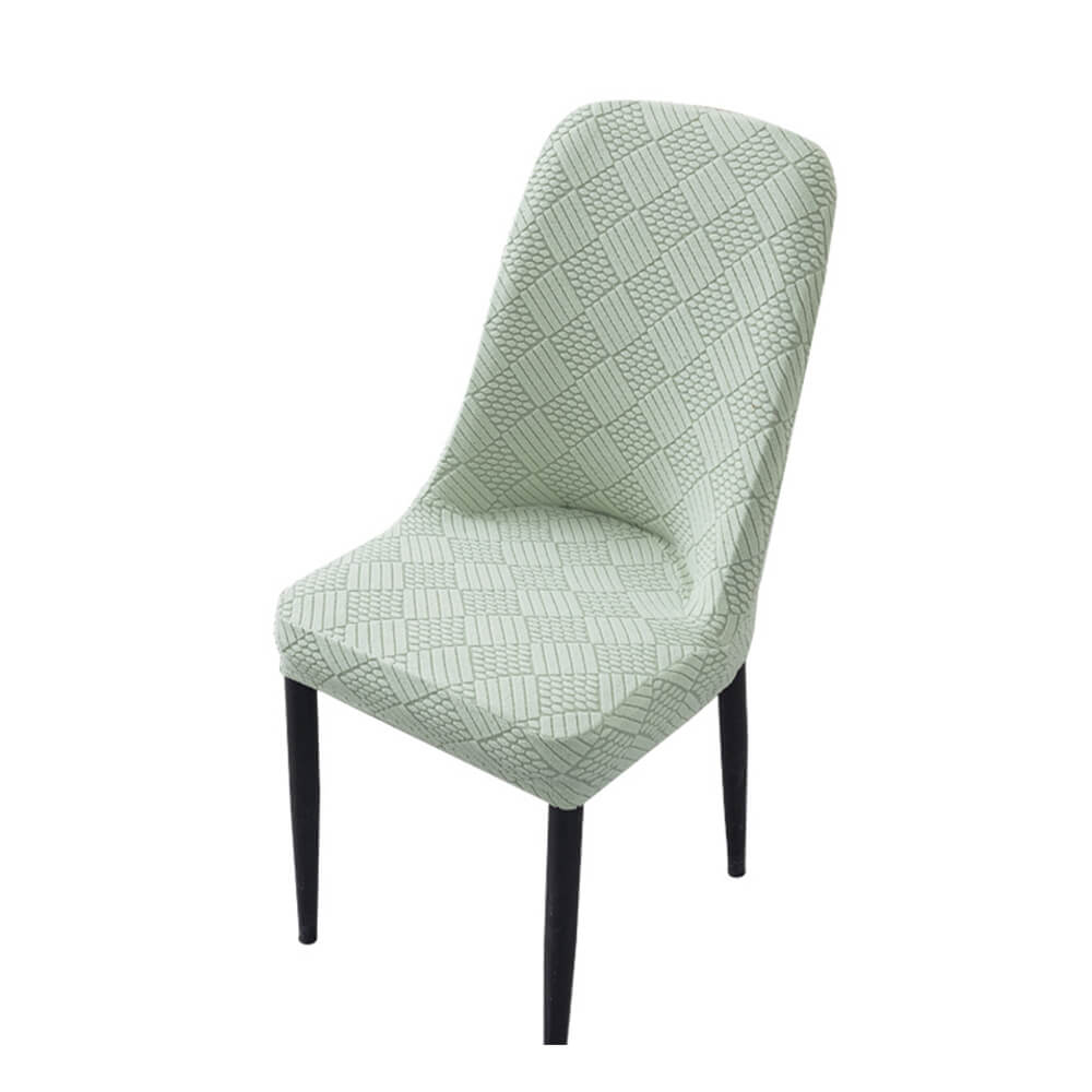 Stretch Jacquard Dining Chair Protector Removable Washable Parson Chair Slipcover