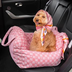 FUNNYFUZZY X Klarna Travel Safety Dog Car Seat Bed