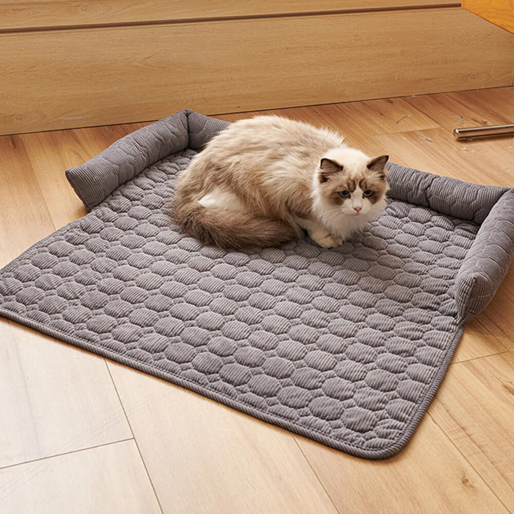 Pearl Fleece Ultra-Soft Orthopedic Dog Mat Furniture Protector Cover