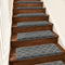 Faux Sisal Diamond Diamante Desgaste de la escalera Resistente a la escalera Bullnose Treadas de escalera sin deslizamiento