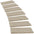 Faux Sisal Diamond Wear-Resistant Stair Protection Bullnose Non Slip Stair Treads