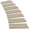 Faux Sisal Diamond Diamante Desgaste de la escalera Resistente a la escalera Bullnose Treadas de escalera sin deslizamiento