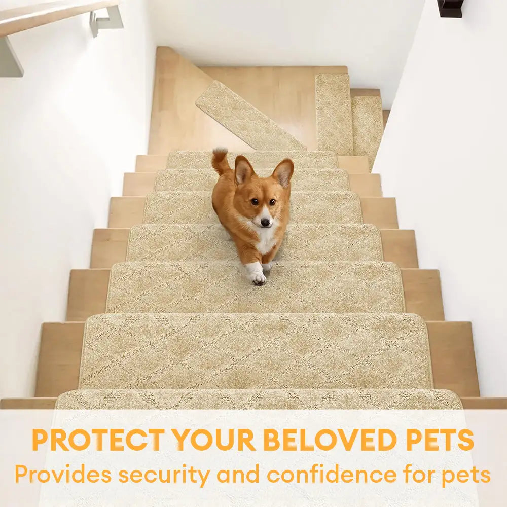 Faux Sisal Diamond Diamante Desgaste de la escalera Resistente a la escalera Bullnose Treadas de escalera sin deslizamiento