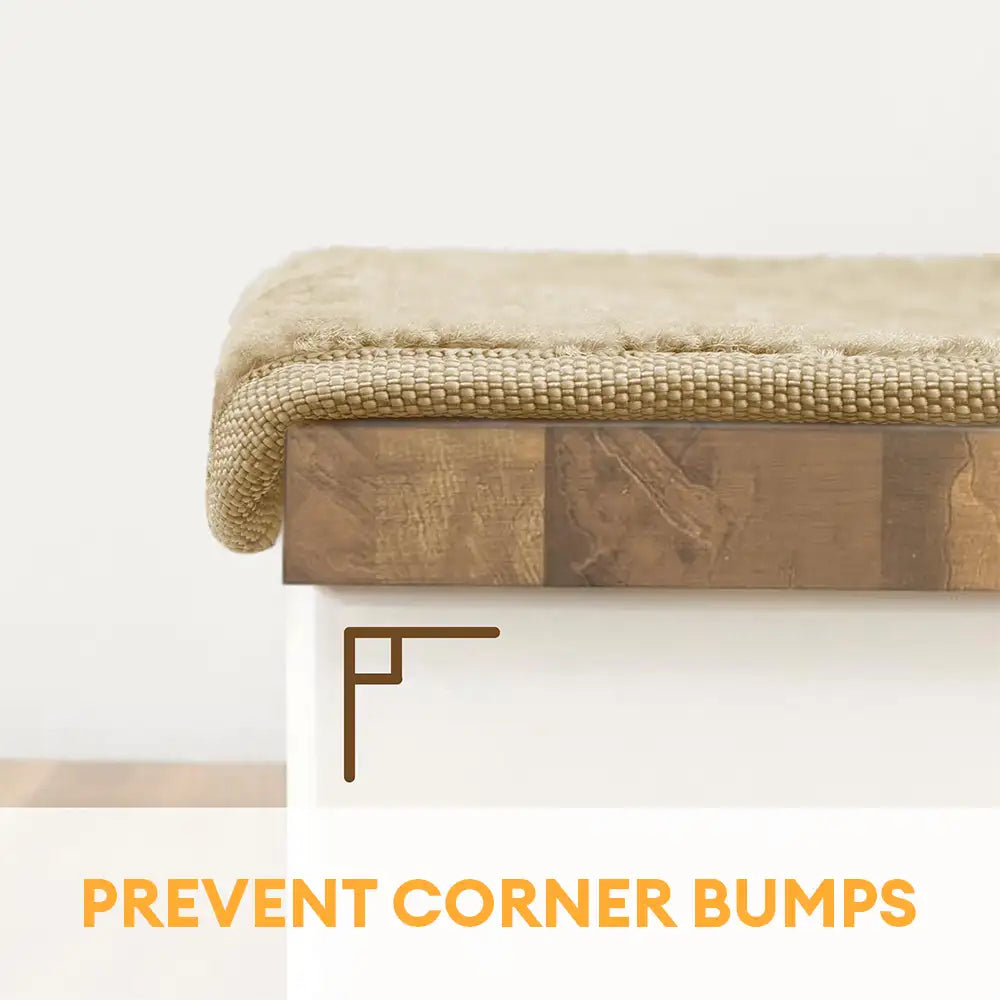 Faux Sisal Diamond Diamante Desgaste de la escalera Resistente a la escalera Bullnose Treadas de escalera sin deslizamiento