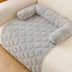 Flower Plush Multi-Purpose Non-Slip Couch Cover Dog Mat