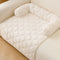 Flower Plush Multi-Purpose Non-Slip Couch Cover Dog Mat