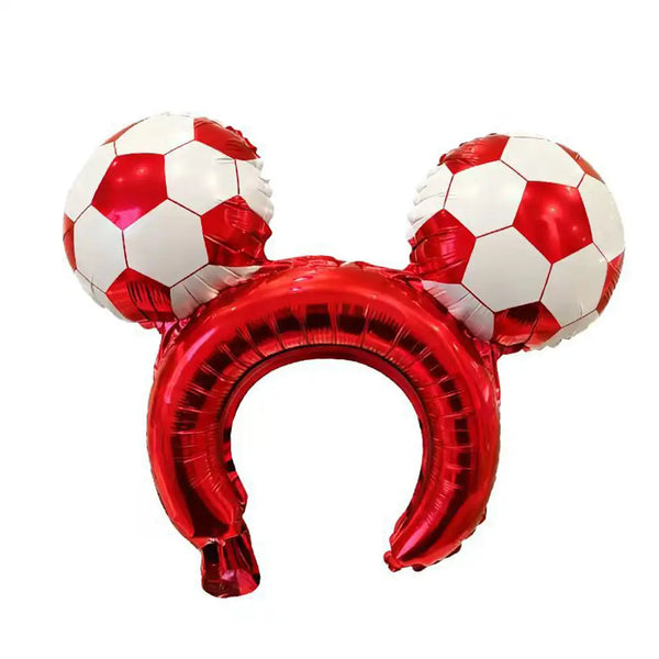 Football Boom Cheering Sticks Balloon Hair Hoop Inflatable Toy