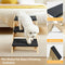 2-in-1 Foldable Wooden Dog Stairs & Ramp with Non-Slip Pad