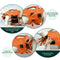 Adjustable Dog Life Jacket with Reflective Strips for Medium and Large Dogs