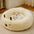 Alpaca Shaped Fluffy Plush Warm Removable Dog & Cat Bed
