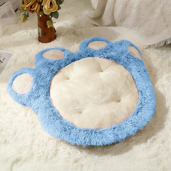 Bear Paw Plush Fluffy Comfortable Large Space Pet Mat Dog Mat