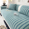 Chenille Art Corrugated Breathable Non-slip Couch Cover