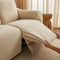 Chenille Herringbone Elastic Full-Coverage Recliner Couch Cover