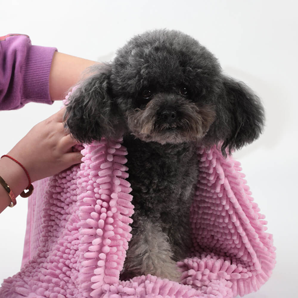 Chenille Microfiber UltraAbsorbent Soft Thicken Dog & Cat Towel