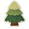 Alfombra decorativa sin deslizamiento de múltiples usos múltiples en forma de árbol de Navidad