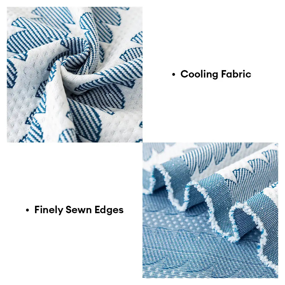 Cooling Ice Silk Breathable Heat-Absorbing Sofa Blanket Washable Couch Cover