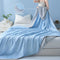 Cooling Ice Silk Double-Sided Heat-Absorbing Blanket - Wave