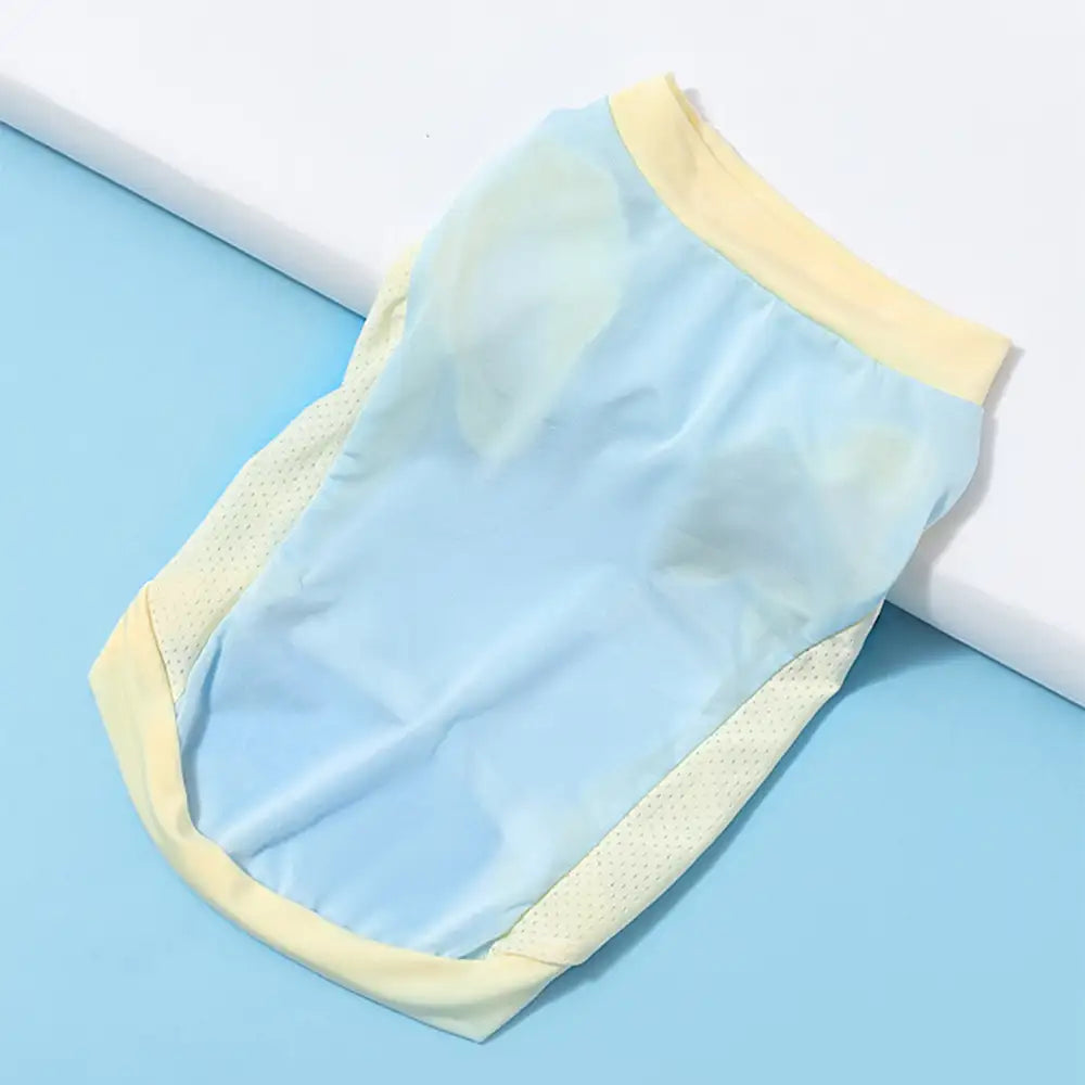 Cooling Ice Silk Sunscreen Dog Vest